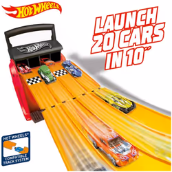 Hot Wheels 2-in-1 Multilauncher Car Case - HWCC4