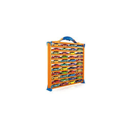 Hot Wheels Rack N' Track Cars & Toys Organizer Storage with 44 Compartments - Toy Display Case, Multi-Coloured, Cars are not included. (HWCC