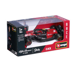 BBURAGO Alfa Romeo F1 Stake C43 Sports car model Preassembled 1:43