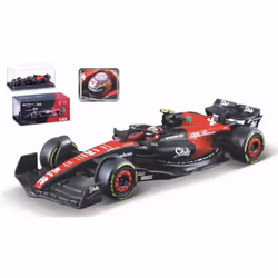 BBURAGO Alfa Romeo F1 Stake C43 1:43 23, Sports car model, Preassembled, 1:43, Alfa Romeo F1 Stake C43, Any gender, Metal, Pl ...
