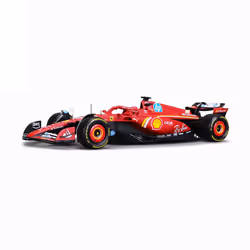 BBURAGO Ferrari SF-24 #55 (Sainz), Sports car model, Preassembled, 1:18, Ferrari F1 SF-24, Any gender, Metal, Plastic