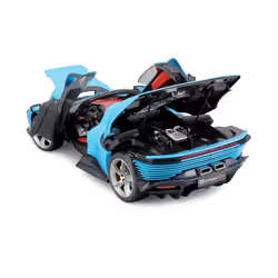 BBURAGO 1/18 FERRARI SIGNATURE - Daytona SP3 - Bleue