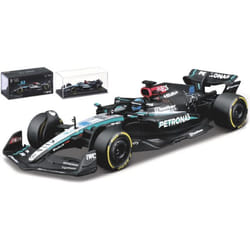 BBURAGO Mercedes Benz AMG F1 W15 1:43 Russell 24 Sport bike model Preassembled