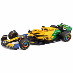 BBURAGO McLaren F1 38 1:43 Piastri 24 Senna, Sports car model, Preassembled, 1:43, McLaren F1, Any gender, Metal, Plastic