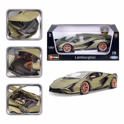 BBURAGO Lamborghini Sian FKP 37 Supercar model Preassembled 1:18