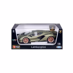 BBURAGO Lamborghini Sian FKP 37 Supercar model Preassembled 1:18 - Additional view 4
