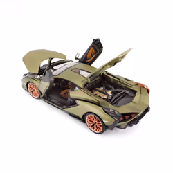 BBURAGO Lamborghini Sian FKP 37 Supercar model Preassembled 1:18 - Additional view 7