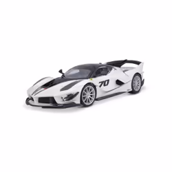 BBURAGO Ferrari FXX-K EVO 1:18 weiss, Supercar model, Preassembled, 1:18, Ferrari FXX-K EVO, Any gender, Metal, Plastic