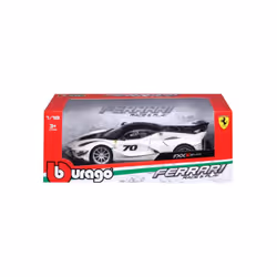 BBURAGO Ferrari FXX-K EVO 1:18 weiss Supercar model Preassembled - Additional view 4
