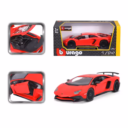 BBURAGO Lamborghini Aventador SV Coupé Supercar model Preassembled 1:24