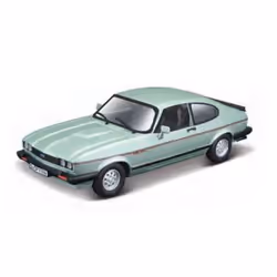 BBURAGO Ford Capri 1600 GT (1982) 1/24, Classic car model, Preassembled, 1:24, Ford Capri 1600 GT, Any gender, Door