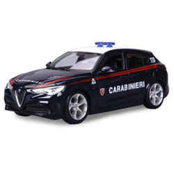 BBURAGO Alfa Romeo Stelvio Carabinieri 1:24 Police car model Preassembled