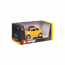 BBURAGO Fiat 500 F 1965 Classic car model Preassembled 1:24