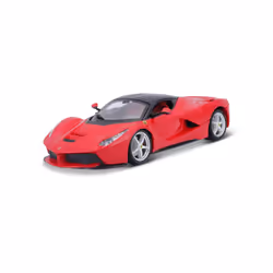 BBURAGO Ferrari LaFerrari, Supercar model, Preassembled, 1:24, Ferrari LaFerrari, Any gender, Metal, Plastic