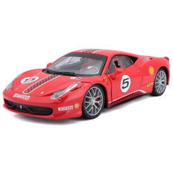 BBURAGO Ferrari 458 Challenge #5 Sports car model Preassembled 1:24