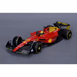 BBURAGO Ferrari F1-75 1:24 Spec Leclerc 22, Sports car model, Preassembled, 1:24, Ferrari F1-75, Any gender, Metal, Plastic