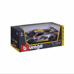 BBURAGO Chevrolet Corvette C8R Supercar model Preassembled 1:24