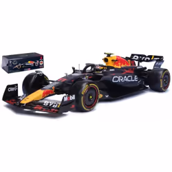 BBURAGO Red Bull Rb19, Sports car model, Preassembled, 1:24, RedBull RB19, Any gender, Metal, Plastic
