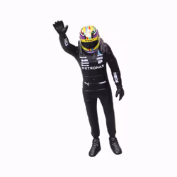 BBURAGO Mercedes W14 E Performance #44 Sports car model Preassembled 1:24