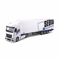BBURAGO Mercedes-Benz 1:43 Lift & Load, Truck/Trailer model, Preassembled, 1:43, Mercedes-Benz Lift & Load, Any gender, Metal ...