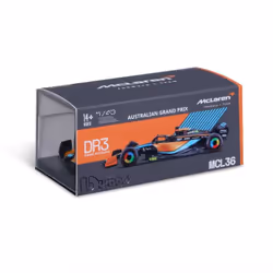 BBURAGO McLaren F1 MCL 36 Sports car model Preassembled 1:43