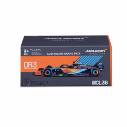 BBURAGO McLaren F1 MCL 36 Sports car model Preassembled 1:43