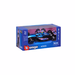 BBURAGO BWT Alpine F1 A523 Sports car model Preassembled 1:43