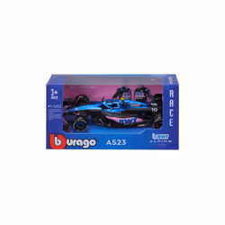 BBURAGO BWT Alpine F1 A523 Sports car model Preassembled 1:43
