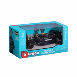 BBURAGO Mercedes AMG F1 W14 E Performance Sports car model Preassembled 1:43