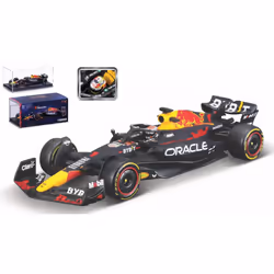 BBURAGO RedBull F1 RB19, Sports car model, Preassembled, 1:43, RedBull F1 RB19, Any gender, Metal, Plastic
