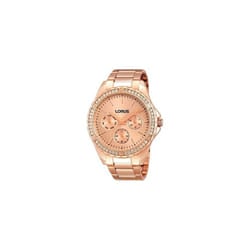 Lorus Rose Gold Stainless Steel Strap Women's Watch