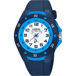 Lorus R2365LX9 Childrens Silcone Strap Watch - Navy Blue