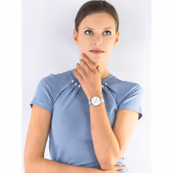 Lorus  Blue Leather Strap Women's Watch