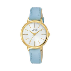 Lorus Blue Leather Strap Women's Watch
