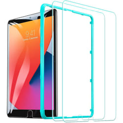 ESR Screen Protector for iPad 8th Generation 10.2 (2020)/7th Gen (2019)/Air 3 (2019)/Pro 10.5 (2017)[Free Installation Frame], [Scratch-Resistant] 9H