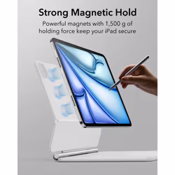 ESR iPad Air 11 inch Case with Keyboard(M2)  iPad Air 6th Gen(2024) Rebound Case  Easy-Set Floating Cantilever Stand for iPad Pro 11/iPad Ai