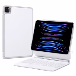 ESR iPad Air 11 Inch Case with Keyboard (M2  2024)  Easy-Set Magnetic Stand  Portrait/Raised Modes for iPad Pro 11/Air 6th/Ai ...