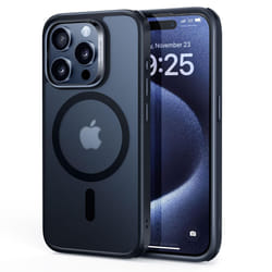 for iPhone 15 Pro Case, Compatible with MagSafe, Military-Grade Protection, Yellowing Resistant, Scratch-Resistant Back,