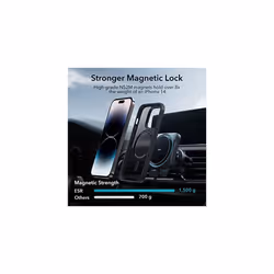 ESR Classic Hybrid Magnetic Case with HaloLock, Compatible with iPhone 14 Pro, Compatible with MagSafe, Shockproof Military-Grade Protection,