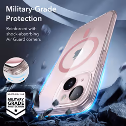 ESR for iPhone 15 Plus Case Set  Translucent Matte Case with Screen Protector  Compatible with MagSafe  Military-Grade Protection  Classic Series  Cle