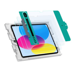 2 Pack Screen Protector for iPad 10th Generation 10.9 Inch (2022), Tempered Glass Film with Easy Application Tray, Anti-Scratch, HD