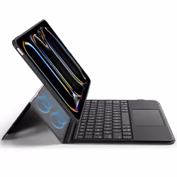 ESR Ascend for iPad Pro 11 Inch 2024  Keyboard Case with Trackpad  Magnetic Detachable Keyboard with Backlit Keys  Fully Land ...