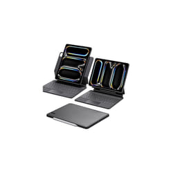 ESR iPad Pro 13 Inch Case with Keyboard (M4  2024)  iPad Pro 13 Keyboard Case with Easy-Set Magnetic Stand  Portrait/Raised Modes for iPad P