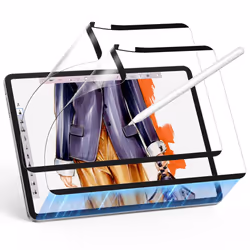 2 Pack Paper-Feel Magnetic Screen Protector for iPad Air 11 Inch M3/M2 (7th/6th Generation, 2025/2024), Write and Draw Like o ...