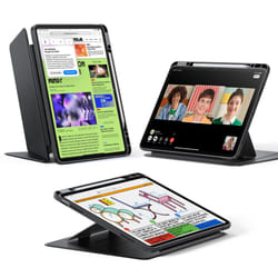 for iPad Air 13 Inch Case M3/M2 (2025/2024), Vertical Stand Cover, Multi Stand Angles, Ultra-Stable Case for iPad Air 13 with Pencil Holder, Flip