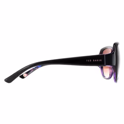 Ted Baker Sunglasses TB1394 Shay 001 Black Purple Brown Gradient