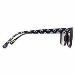Ted Baker Sunglasses TB1455 Dane 011 Polished Black Patterned Grey