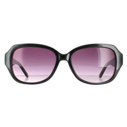 Ted Baker Sunglasses TB1606 Mae 001 Black Grey Gradient