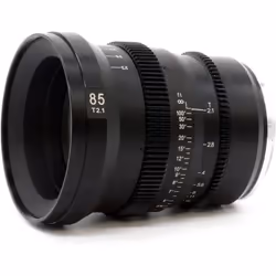 SLR Magic MicroPrime Cine APO 85mm T2.1 Camera Cinema Lens for Canon EF Mount