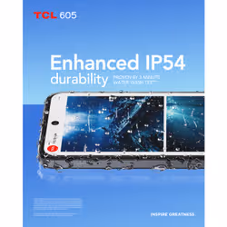 TCL 605 16.9 cm (6.67") Dual SIM Android 15 4G USB Type-C 4 GB 128 GB 5200 mAh Blue - Additional view 4
